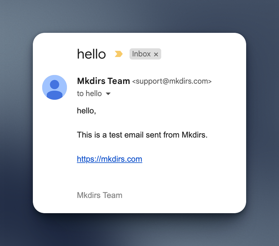 gmail receive email
