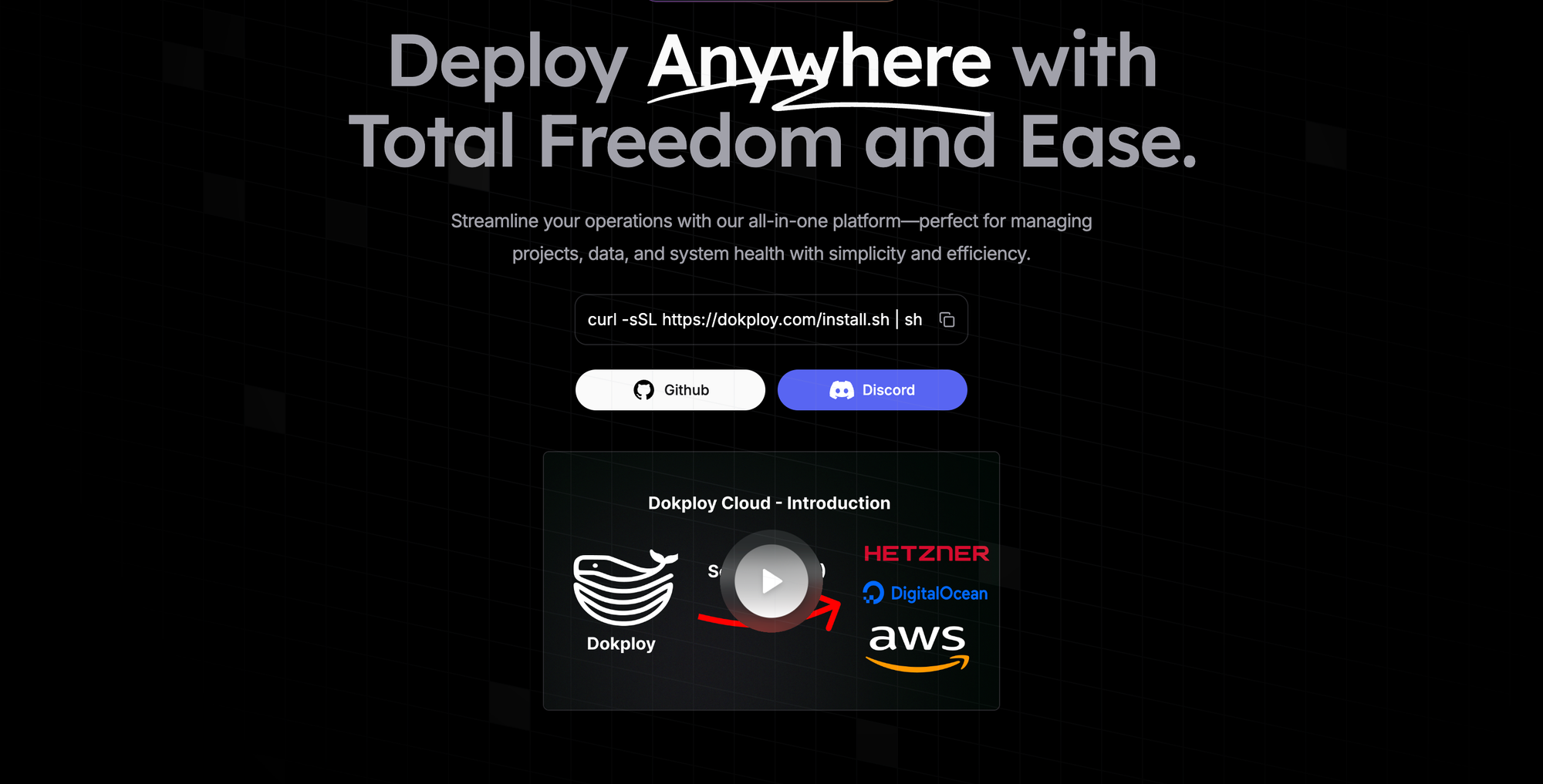 dokploy website